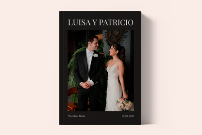 Portada clásica boda